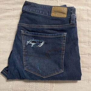 American Eagle Outfitters Blue Slim Fit Jeans Dream Jean